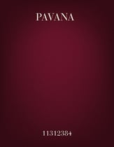 Pavana Guitar and Fretted sheet music cover